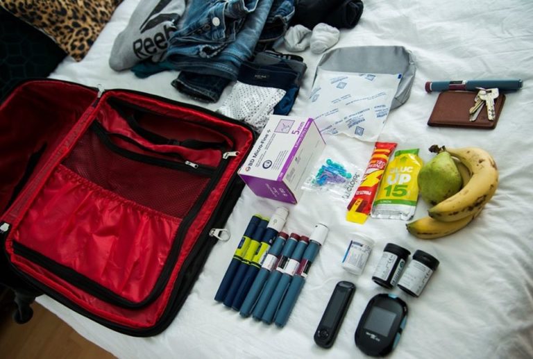 Consejos para viajar con diabetes